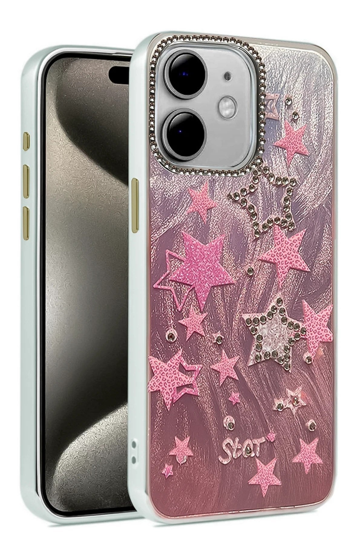 Mey İthalat® iPhone 11 Kılıf Blade Aynalı Desenli Kapak - Desen 7