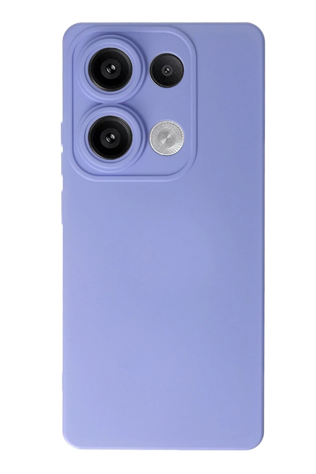 Mey İthalat® Redmi Note 13 4G Kılıf Nano içi Kadife Silikon - Lila
