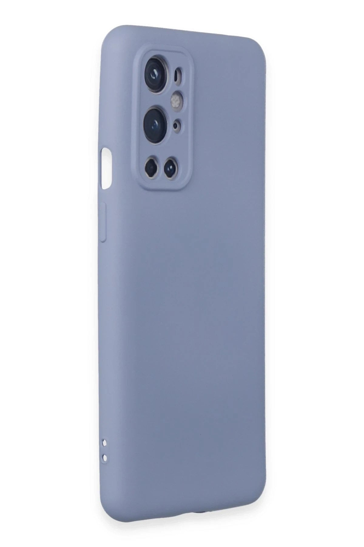 Mey İthalat® One Plus 9 Pro Kılıf Nano içi Kadife Silikon - Mor