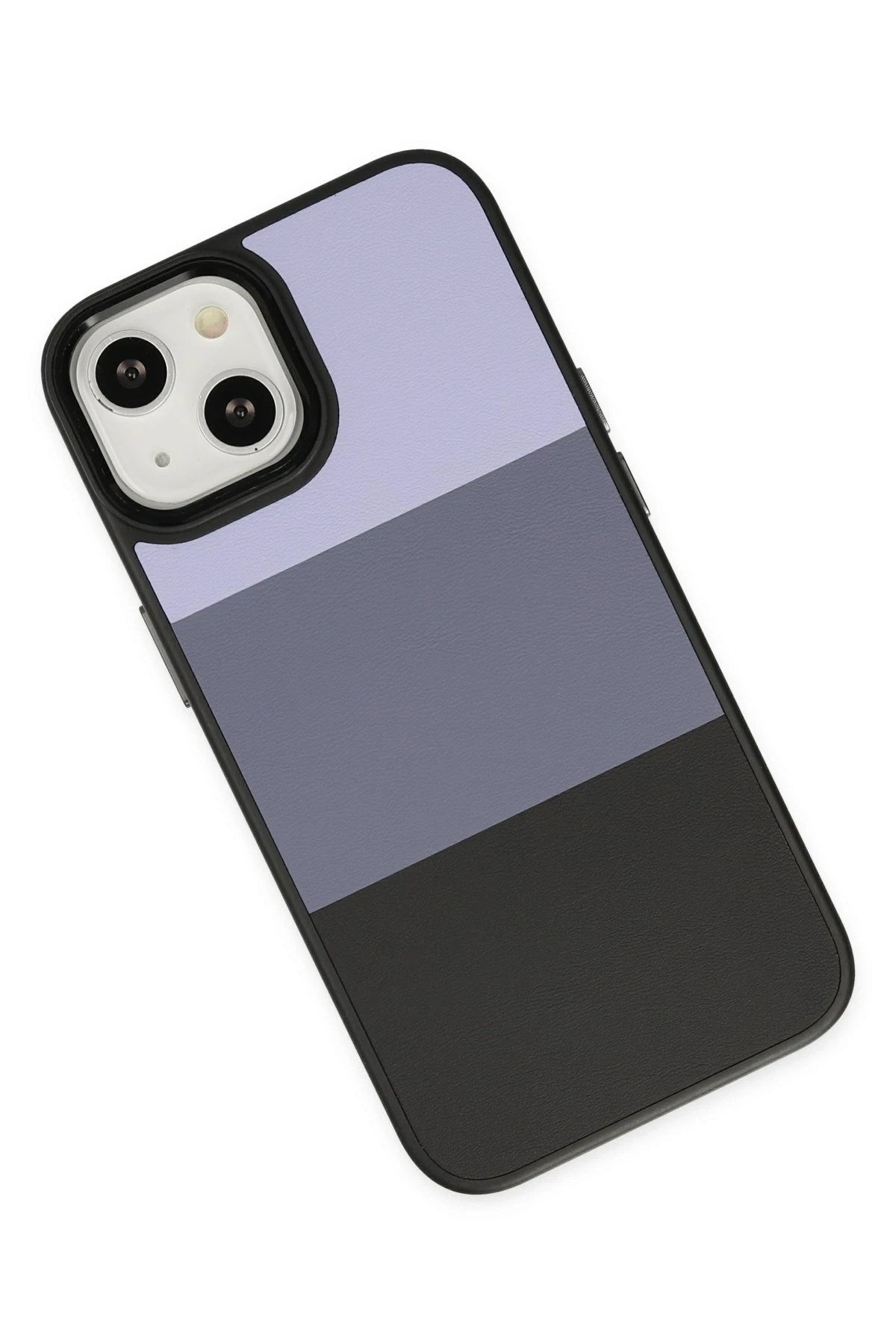 Mey İthalat® iPhone 14 Plus Kılıf King Kapak - Lila-Siyah