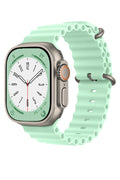 Mey İthalat® Watch 42mm Ocean Kordon - Açık Yeşil