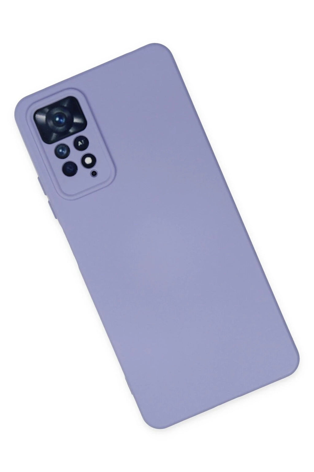 Mey İthalat® Redmi Note 11 Pro Kılıf Nano içi Kadife Silikon - Lila