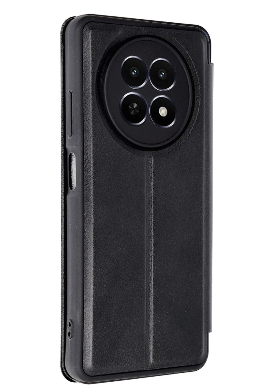 Mey İthalat® Realme 12 5G Kılıf Flip Cover - Siyah