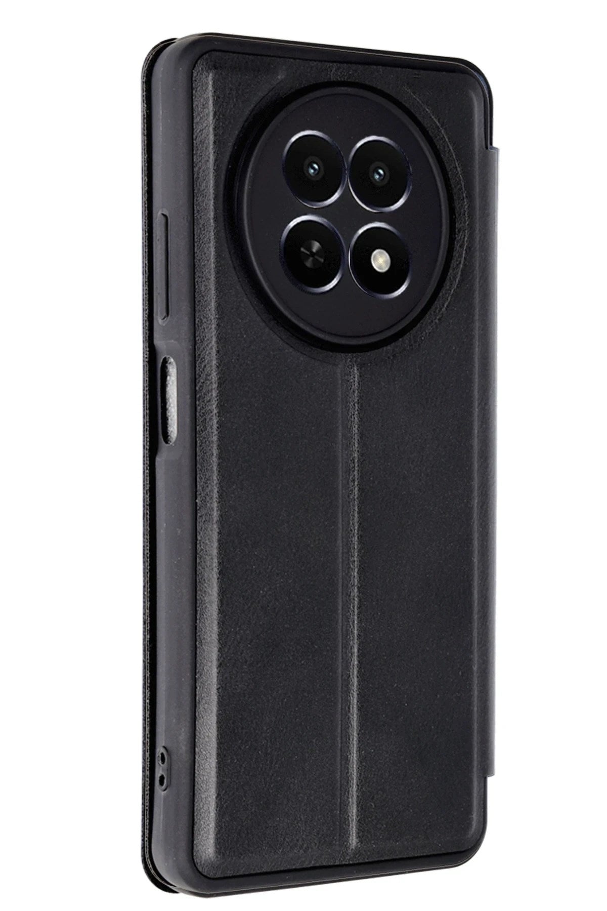 Mey İthalat® Realme 12 5G Kılıf Flip Cover - Siyah