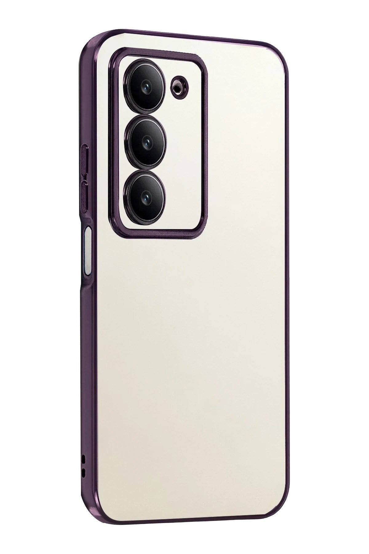 Mey İthalat® Redmi 15 4G Lensli Silikon - Mor