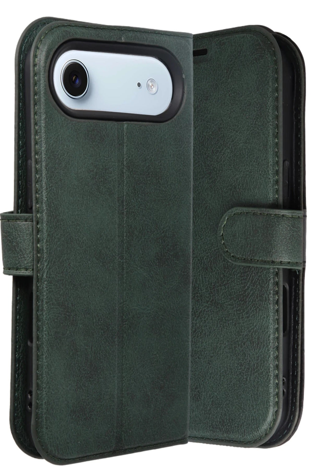 Mey İthalat® iPhone 17 Air Trend S Plus Kapaklı Kılıf - Yeşil