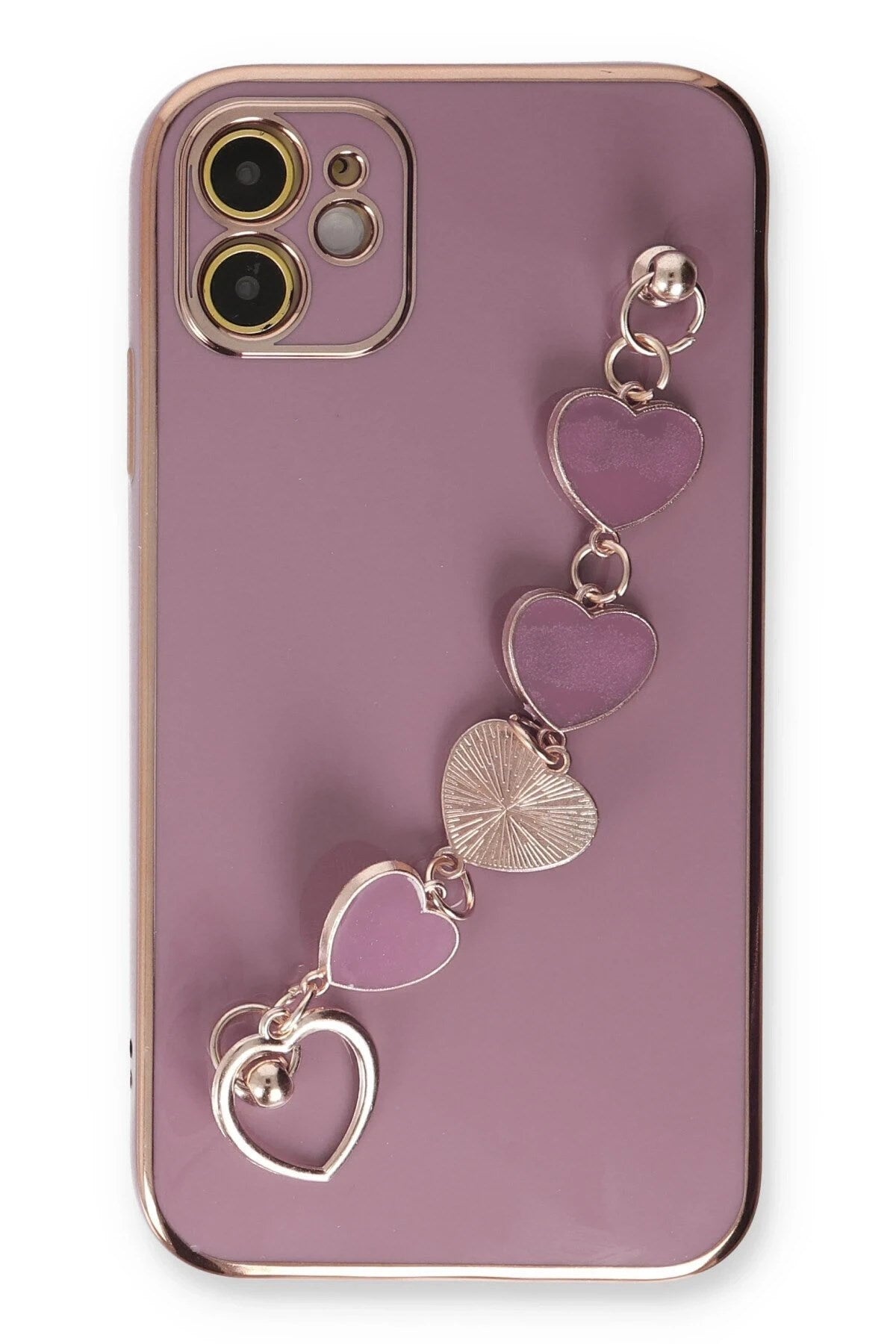 Mey İthalat® iPhone 12 Kılıf Esila Silikon - Mor