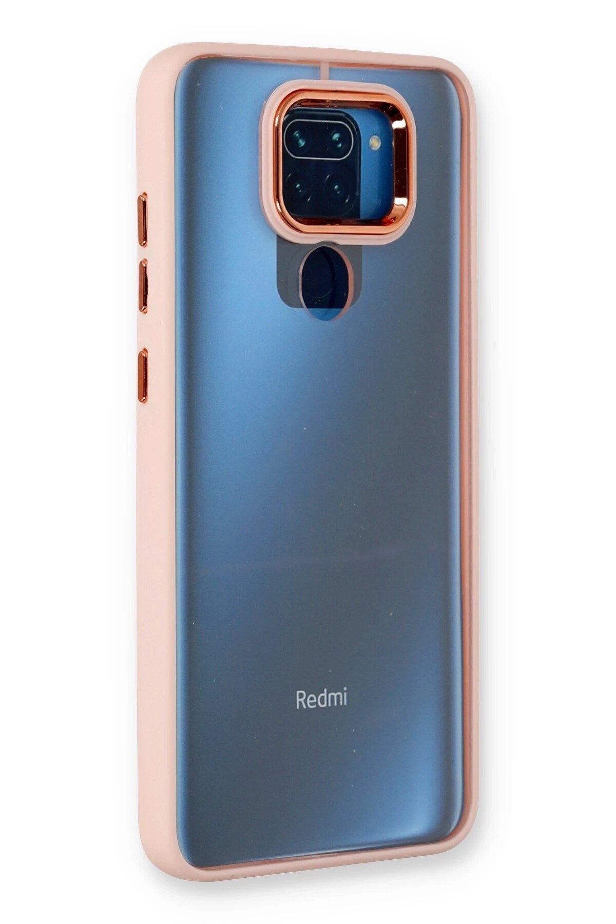 Mey İthalat® Redmi Note 9 Kılıf Dora Kapak - Pudra