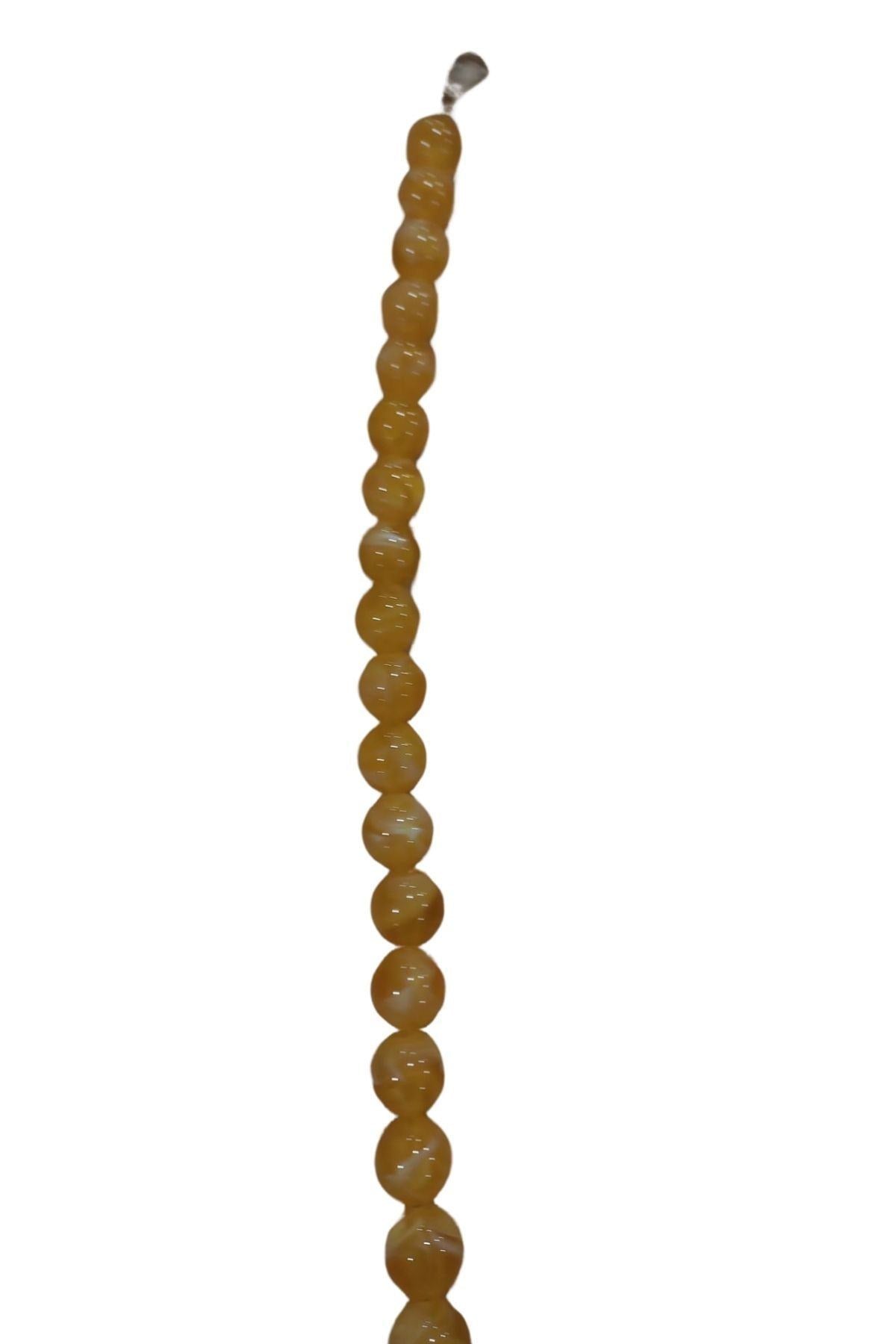Çanta Askısı 40 Cm Akrilik Yuvarlak Sarı