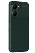 Mey İthalat® Vivo Y18 Kılıf Auto Focus Karbon Kapak - Koyu Yeşil