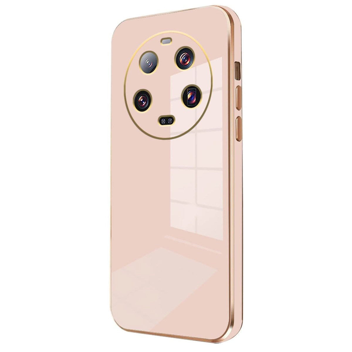 Mey İthalat® Mi 14 Ultra Kılıf Volet Silikon - Pembe