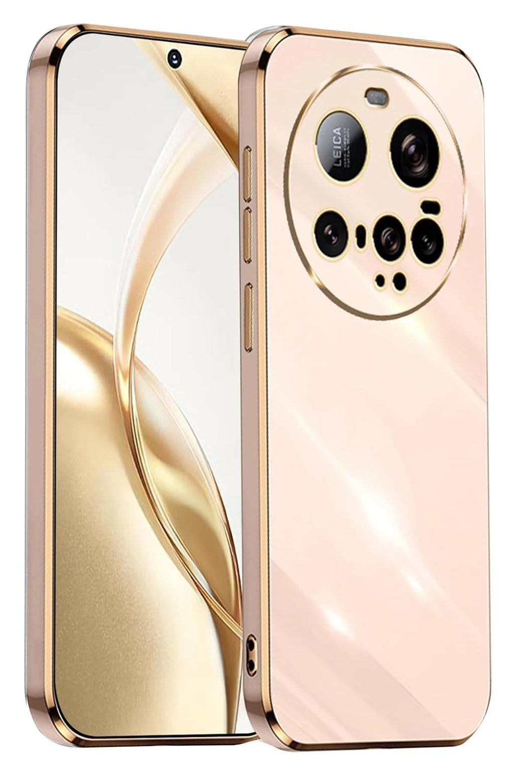 Mey İthalat® Mi 15 Ultra Kılıf Volet Silikon - Pembe
