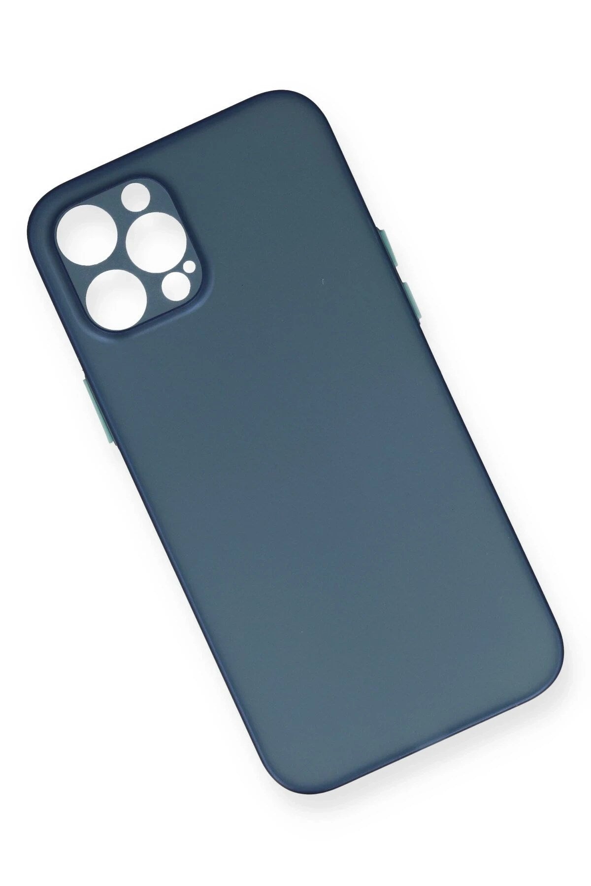 Mey İthalat® iPhone 12 Pro Max Kılıf PP Ultra İnce Kapak - Mavi