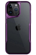Mey İthalat® iPhone 14 Pro Max Kılıf Boyi Silikon Kapak - Derin Mor