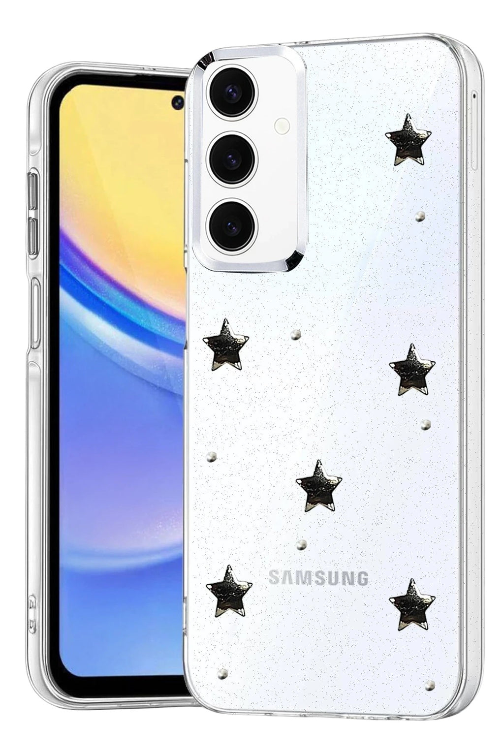 Mey İthalat® Samsung Galaxy A15 4G Fiyonk Desenli Kapak - Desen 4