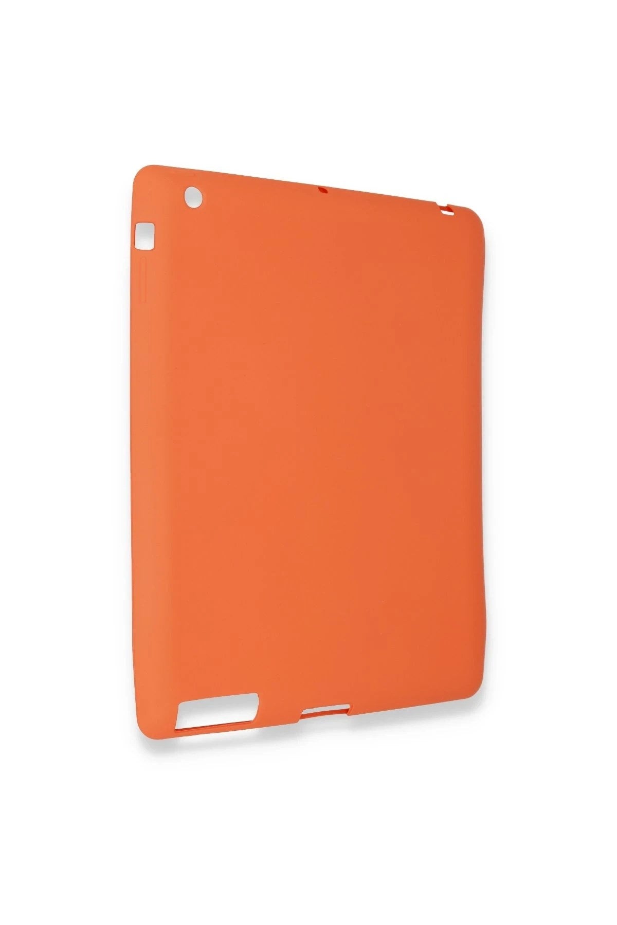 Mey İthalat® iPad 4 9.7 Kılıf Evo Tablet Silikon - Turuncu