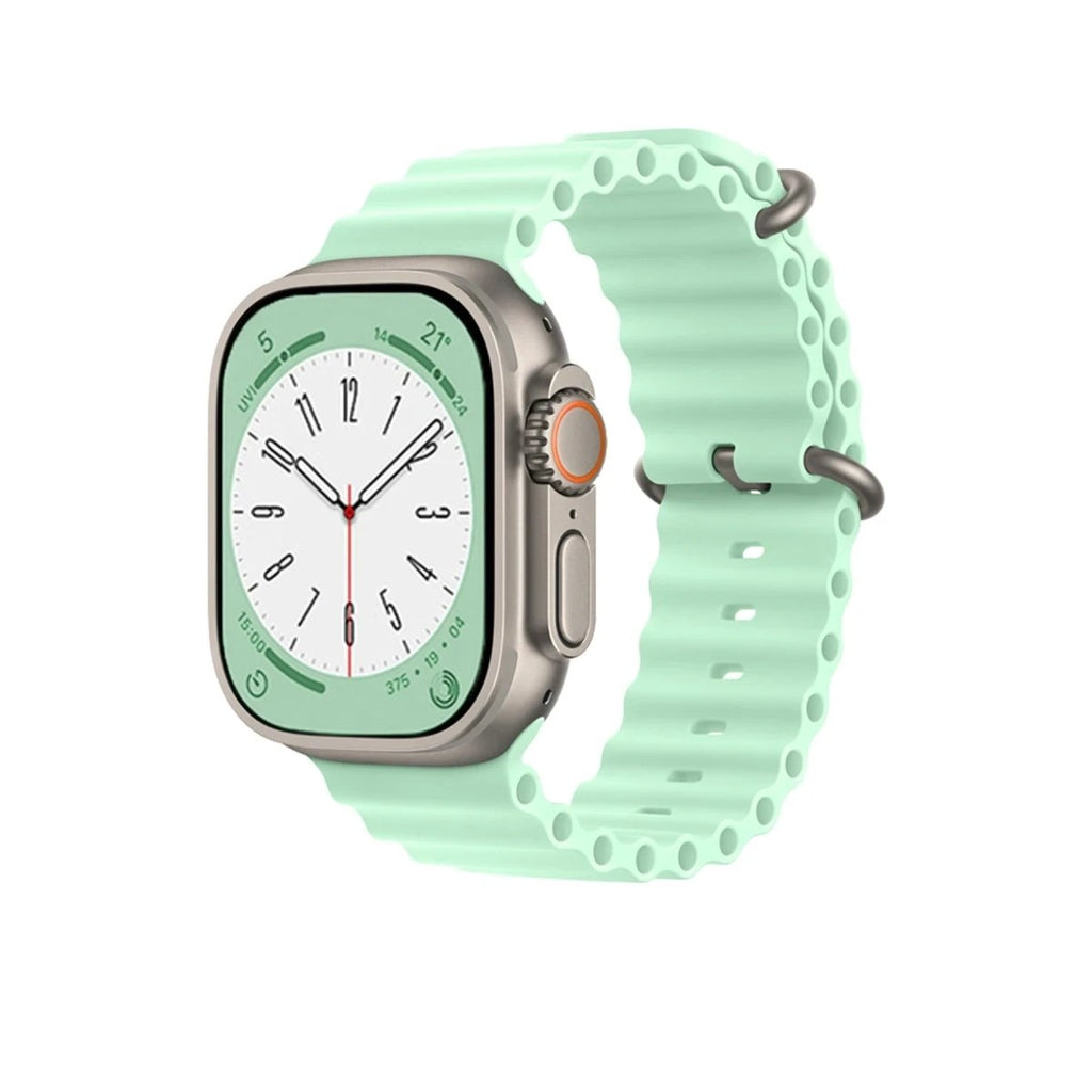 Mey İthalat® Watch 42mm Ocean Kordon - Açık Yeşil
