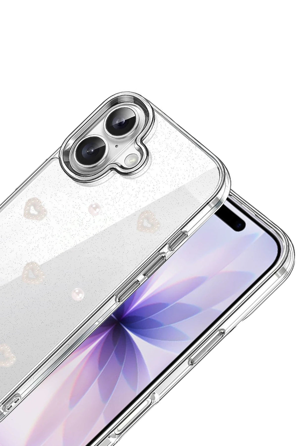 Mey İthalat® iPhone 16 Plus Fiyonk Desenli Kapak - Desen 10