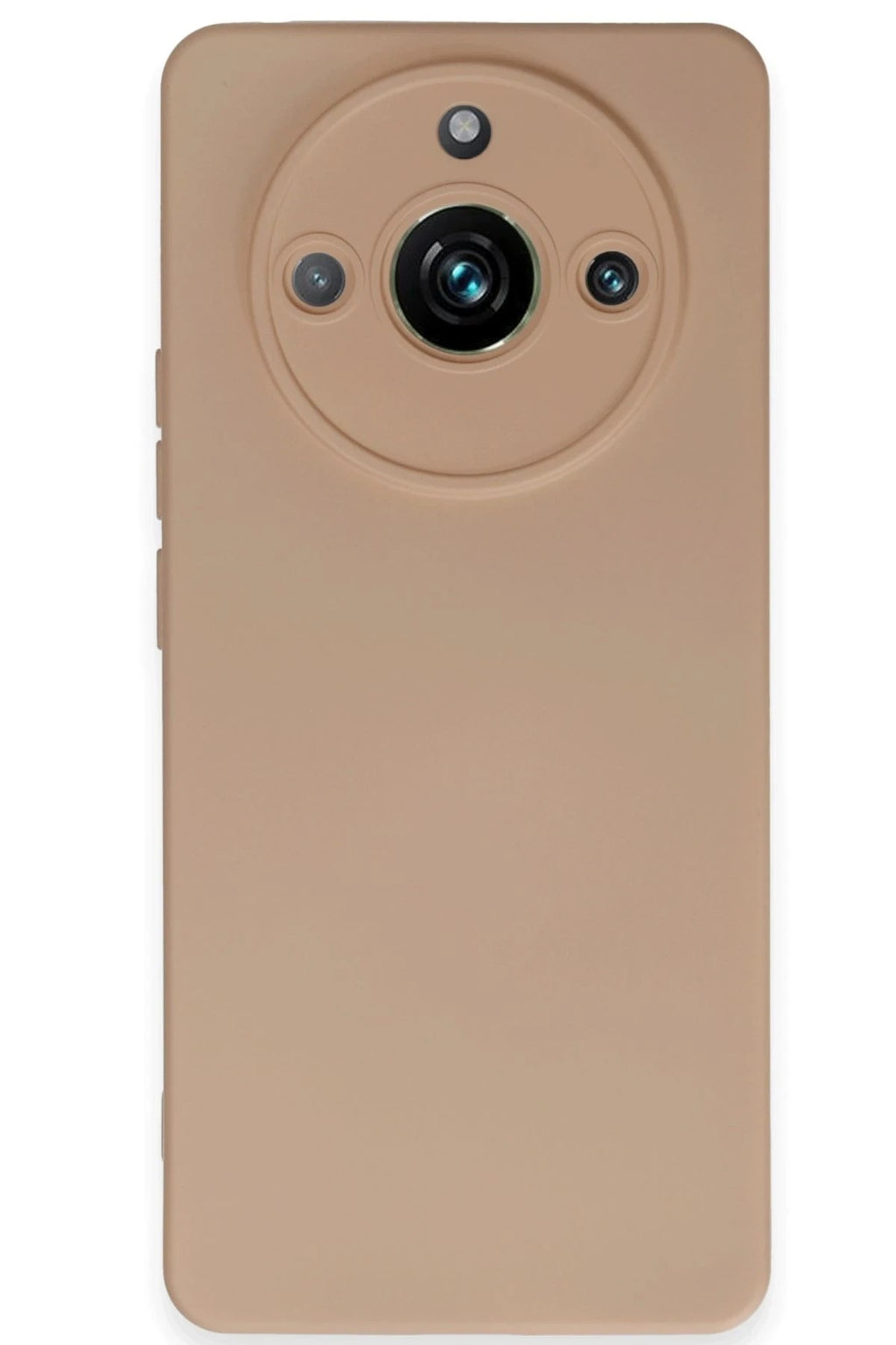 Mey İthalat® Realme 11 Pro Kılıf Nano içi Kadife Silikon - Pudra