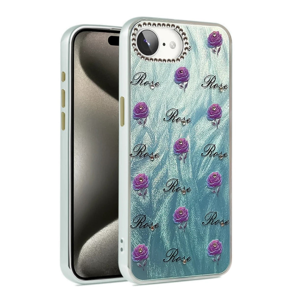 Mey İthalat® iPhone 16E Kılıf Blade Aynalı Desenli Kapak - Desen 9