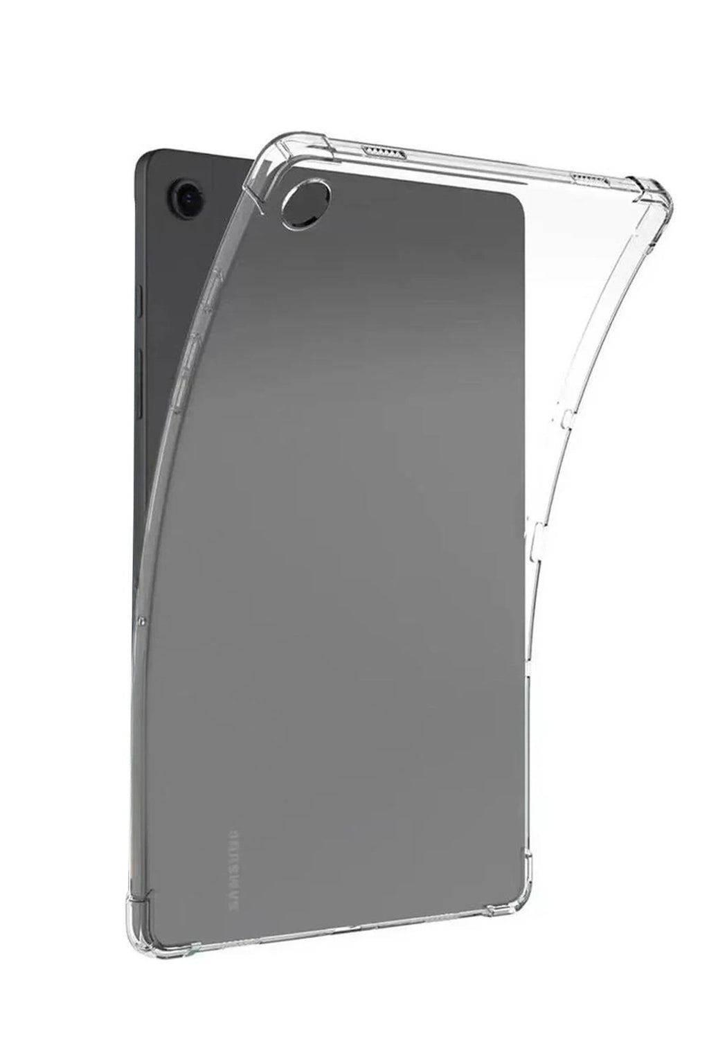 Mey İthalat® Samsung Galaxy Tab A11 Plus Anti Shock Tablet Silikon - Şeffaf