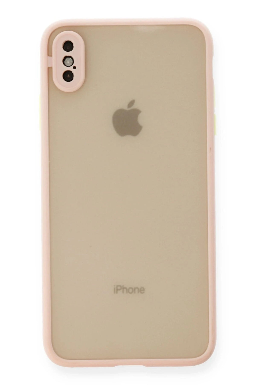 Mey İthalat® iPhone X Kılıf Montreal Silikon Kapak - Pembe