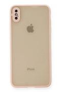 Mey İthalat® iPhone X Kılıf Montreal Silikon Kapak - Pembe