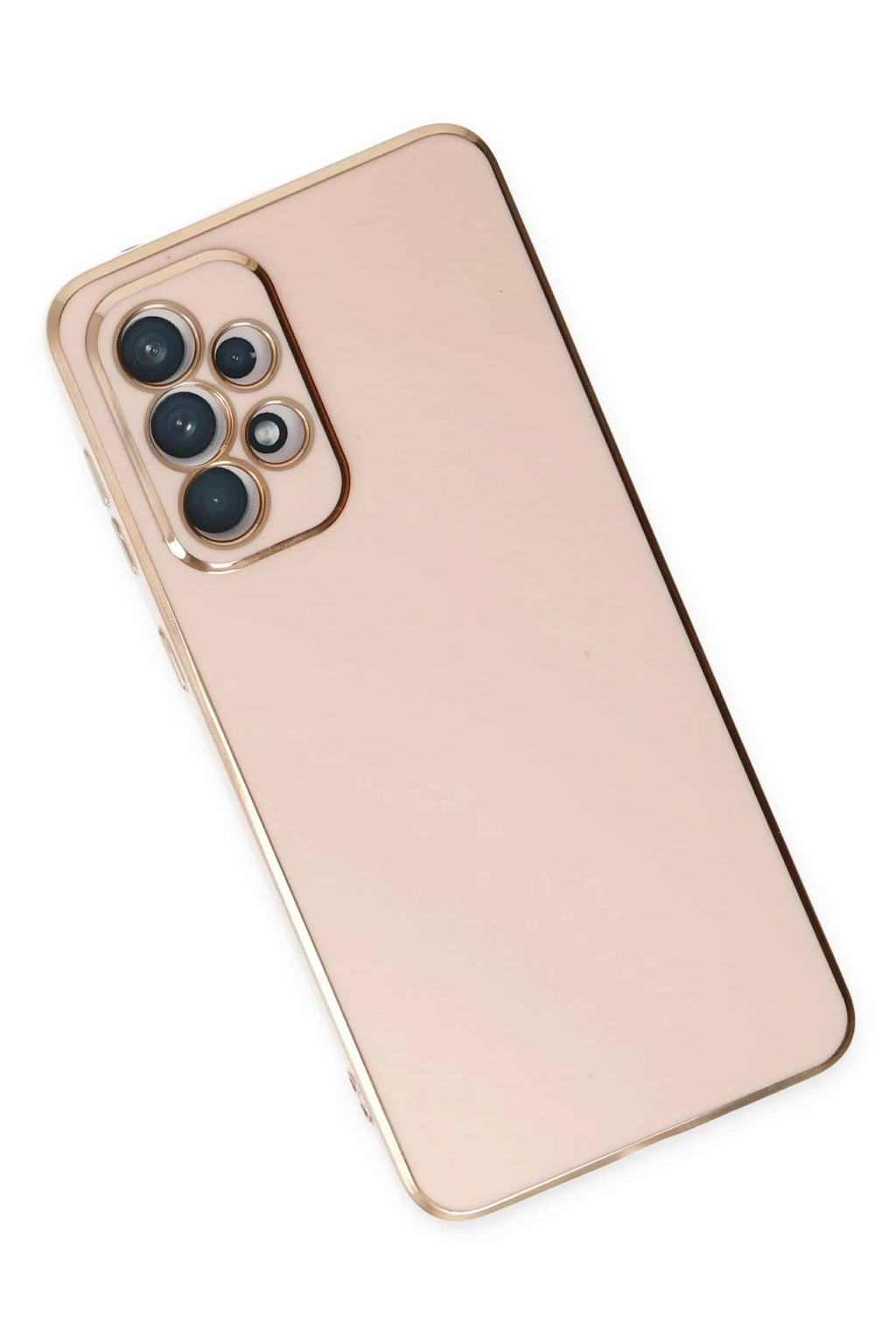Mey İthalat® Samsung Galaxy A73 5G Kılıf Volet Silikon - Pembe