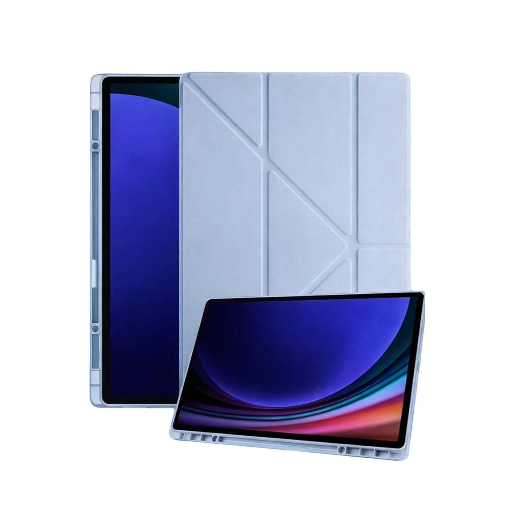 Mey İthalat® Samsung Galaxy Tab A11 Plus Kalemlikli Mars Tablet Kılıfı - Mavi