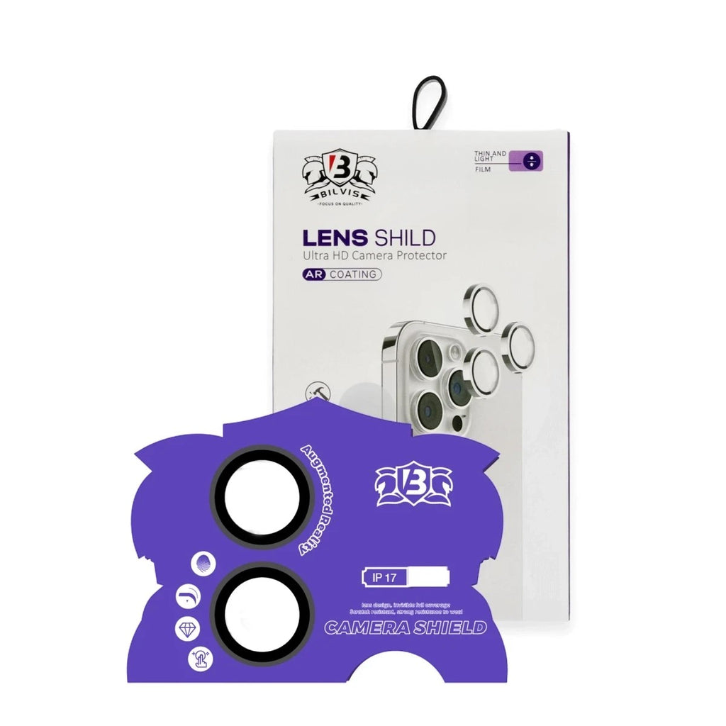 Mey İthalat® iPhone 17 Bilvis Titan Kamera Lens - Siyah