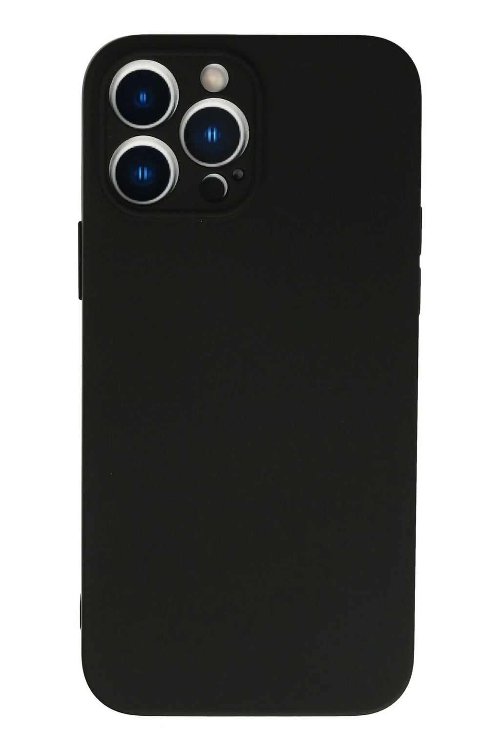 Mey İthalat® iPhone 13 Pro Max Kılıf Nano içi Kadife Silikon - Siyah