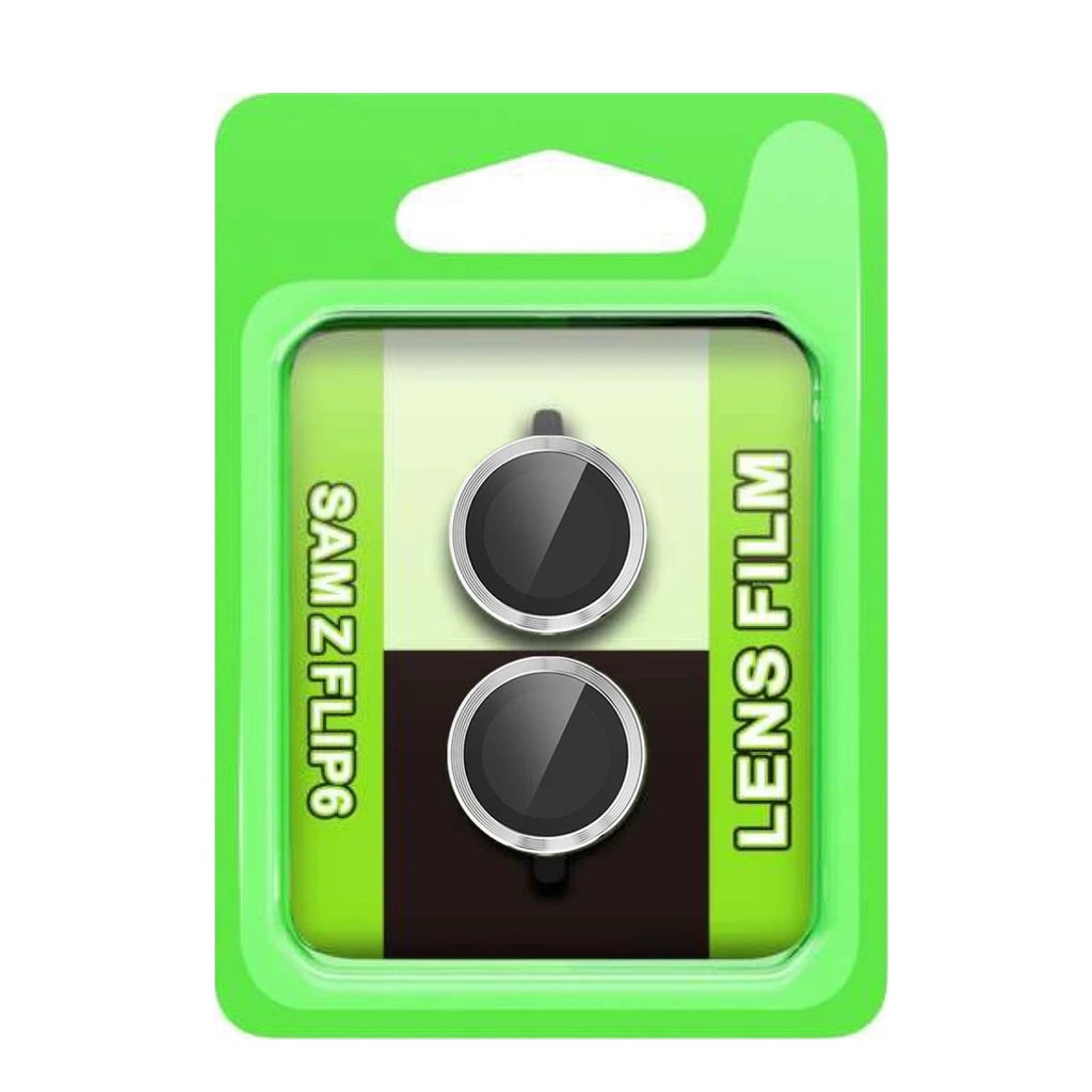 Mey İthalat® Samsung Galaxy Z Flip 6 Raze Metal Kamera Lens - Gümüş