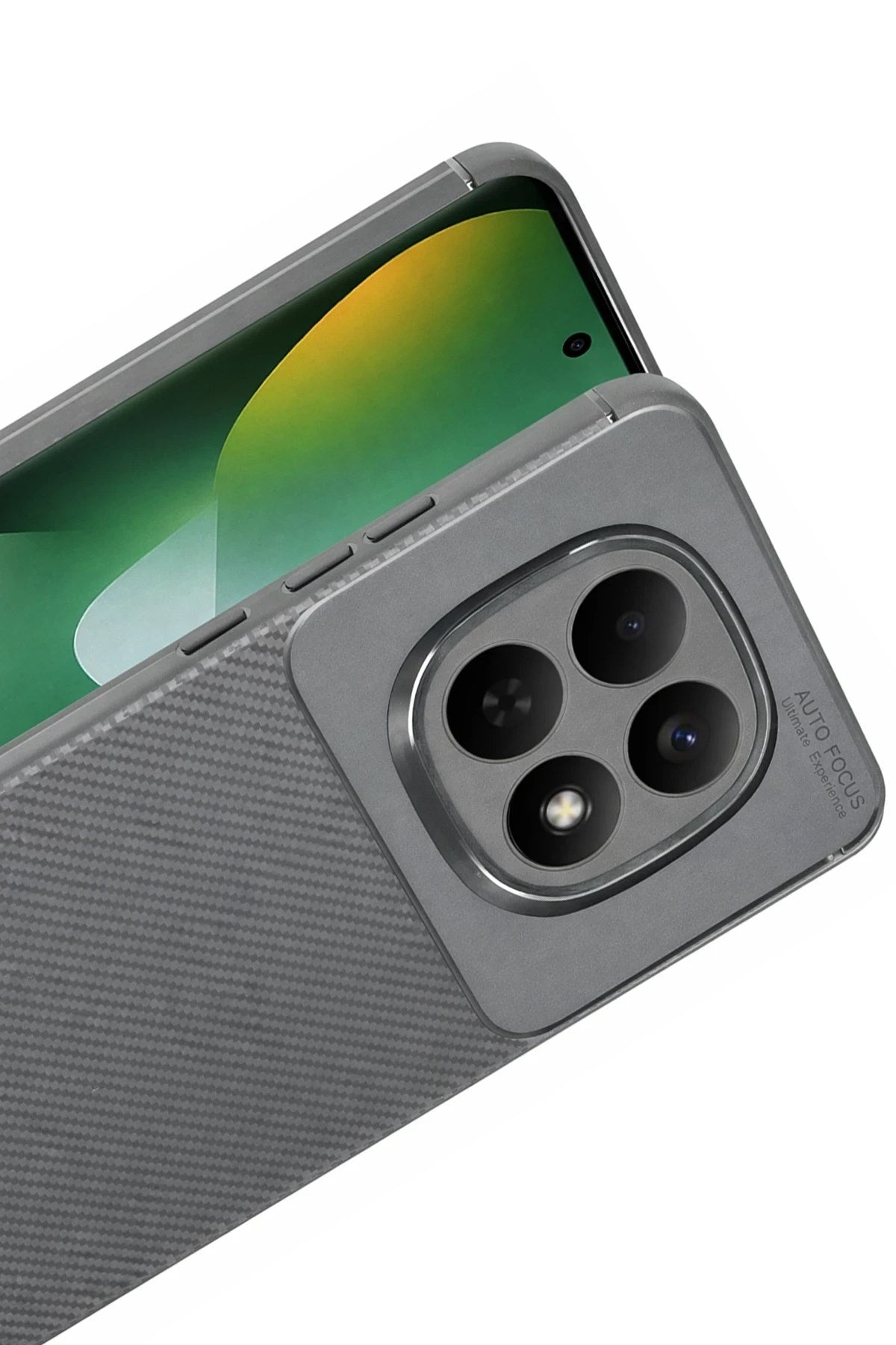 Mey İthalat® Redmi Note 15 Pro 4G Auto Focus Karbon Kapak - Gri
