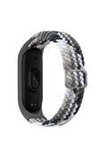 Mey İthalat® Mi Band 4 Star Kordon - Gri-Siyah