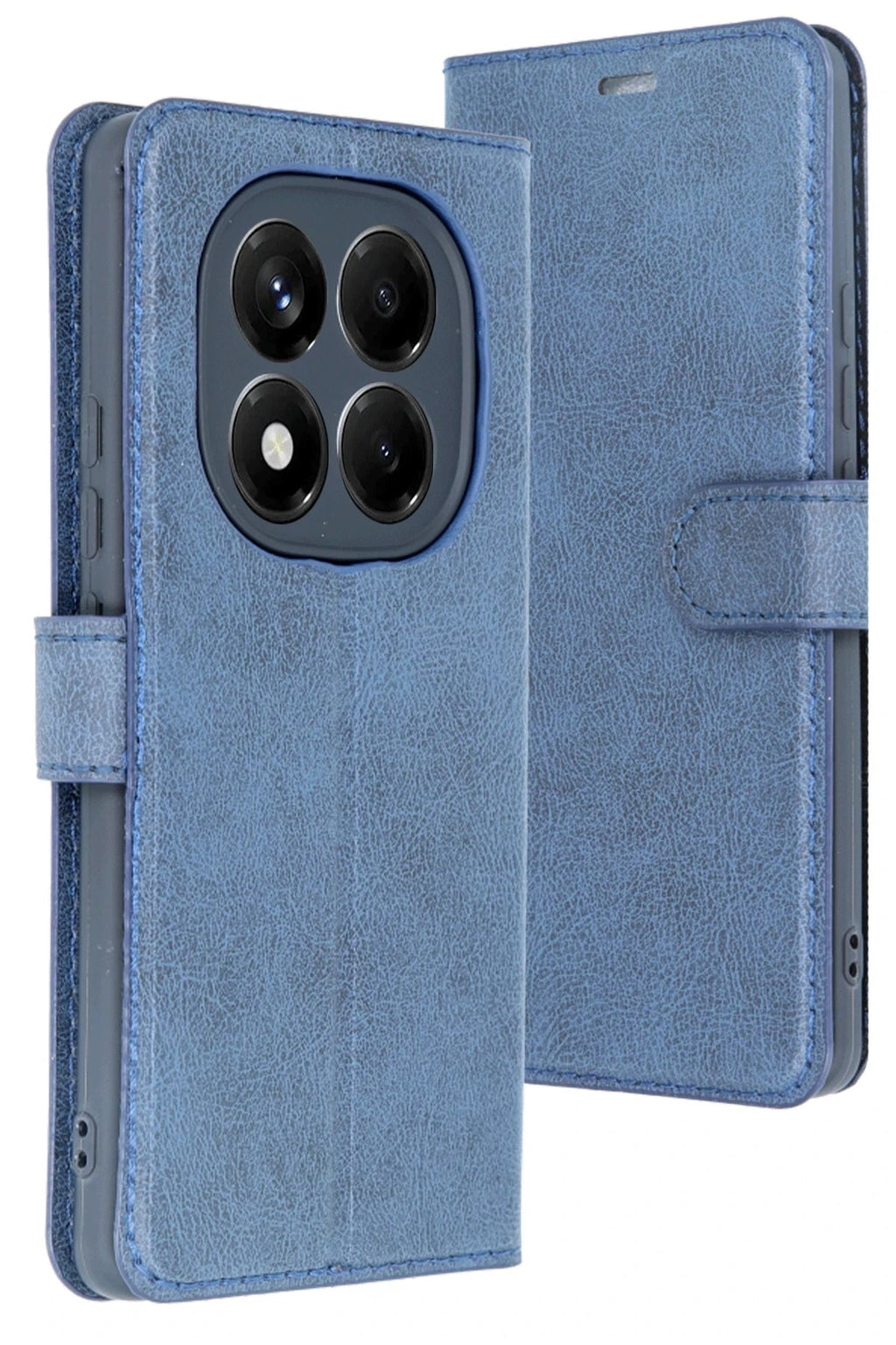 Mey İthalat® Redmi Note 14 4G Kılıf Trend S Plus Kapaklı Kılıf - Lacivert