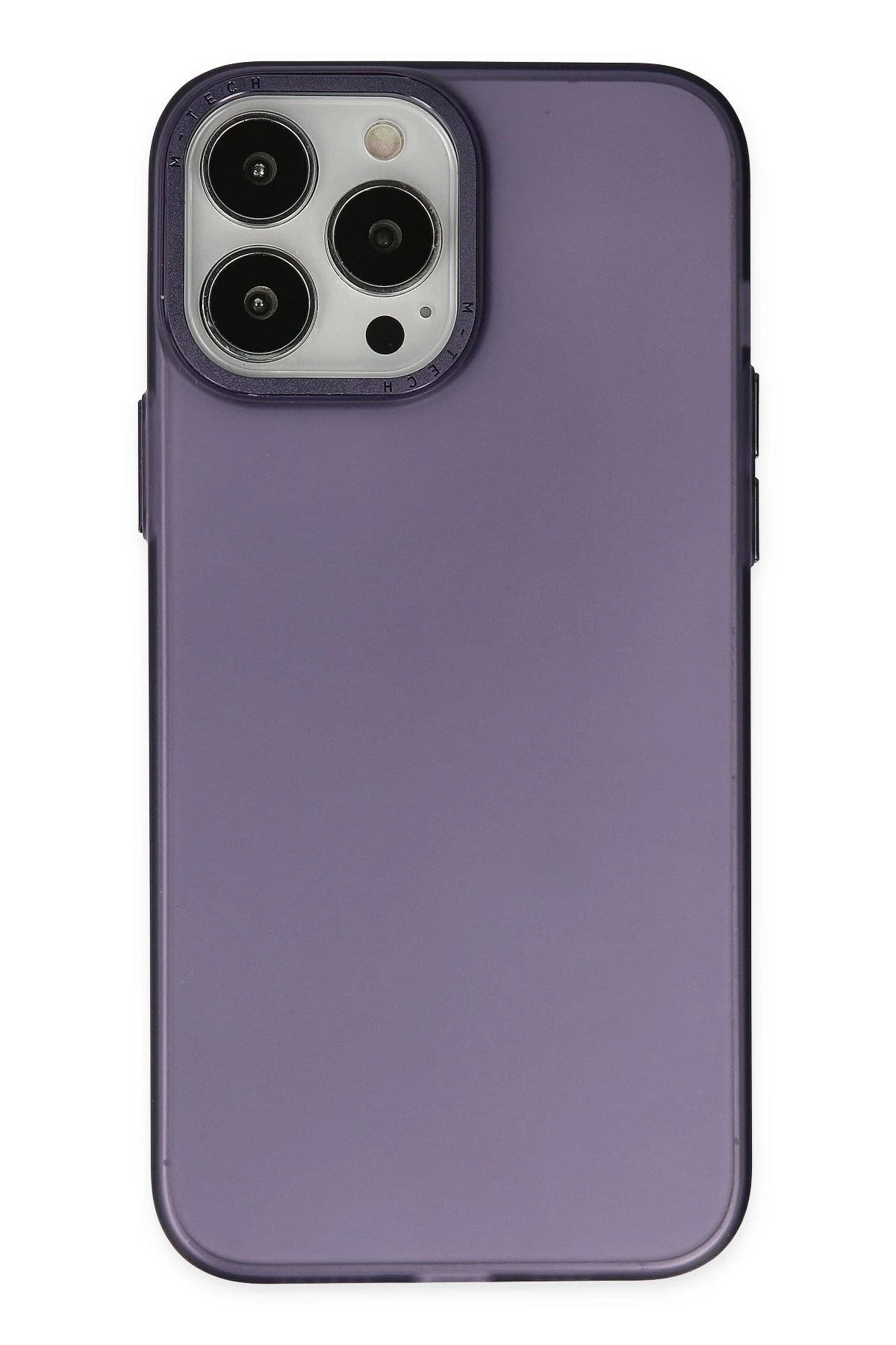 Mey İthalat® iPhone 14 Pro Max Kılıf Modos Metal Kapak - Mor