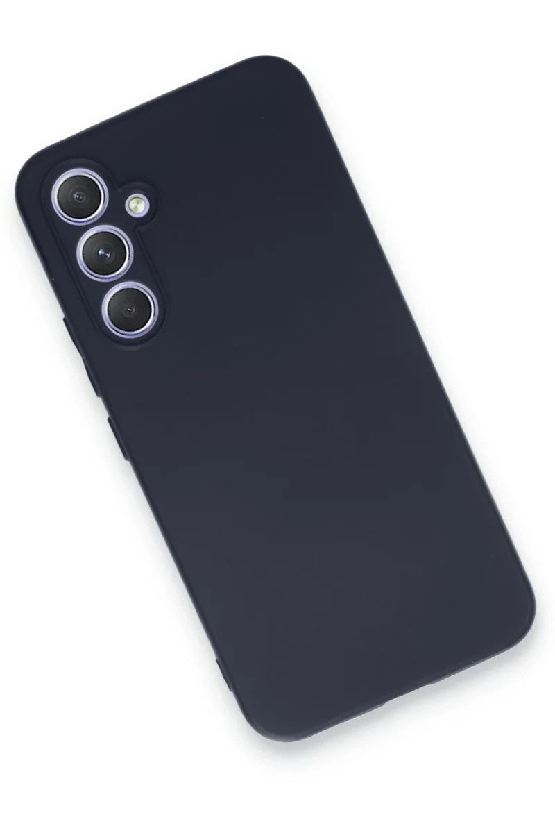 Mey İthalat® Samsung Galaxy A54 5G Kılıf First Silikon - Lacivert