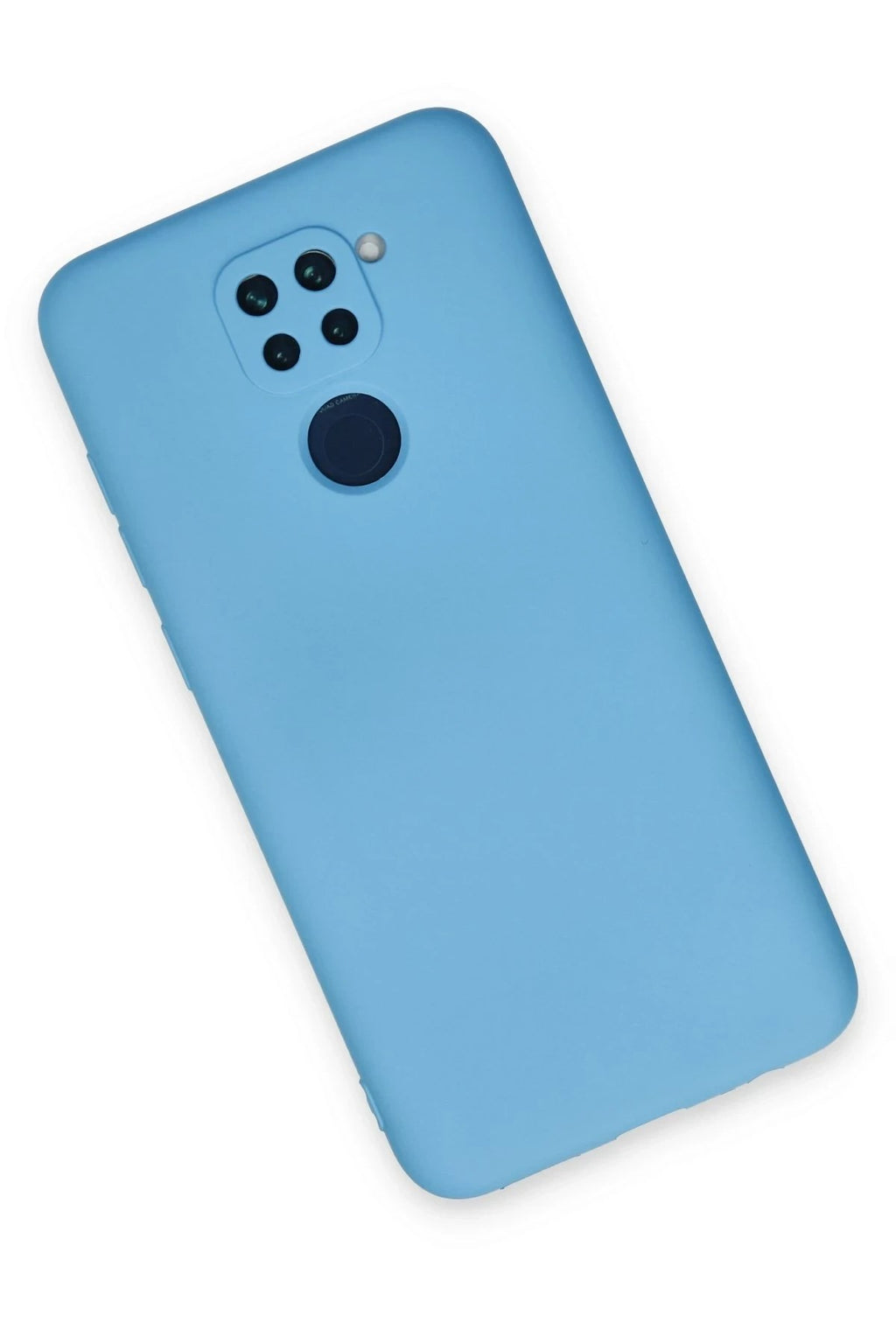 Mey İthalat® Redmi Note 9 Kılıf Nano içi Kadife Silikon - Mavi
