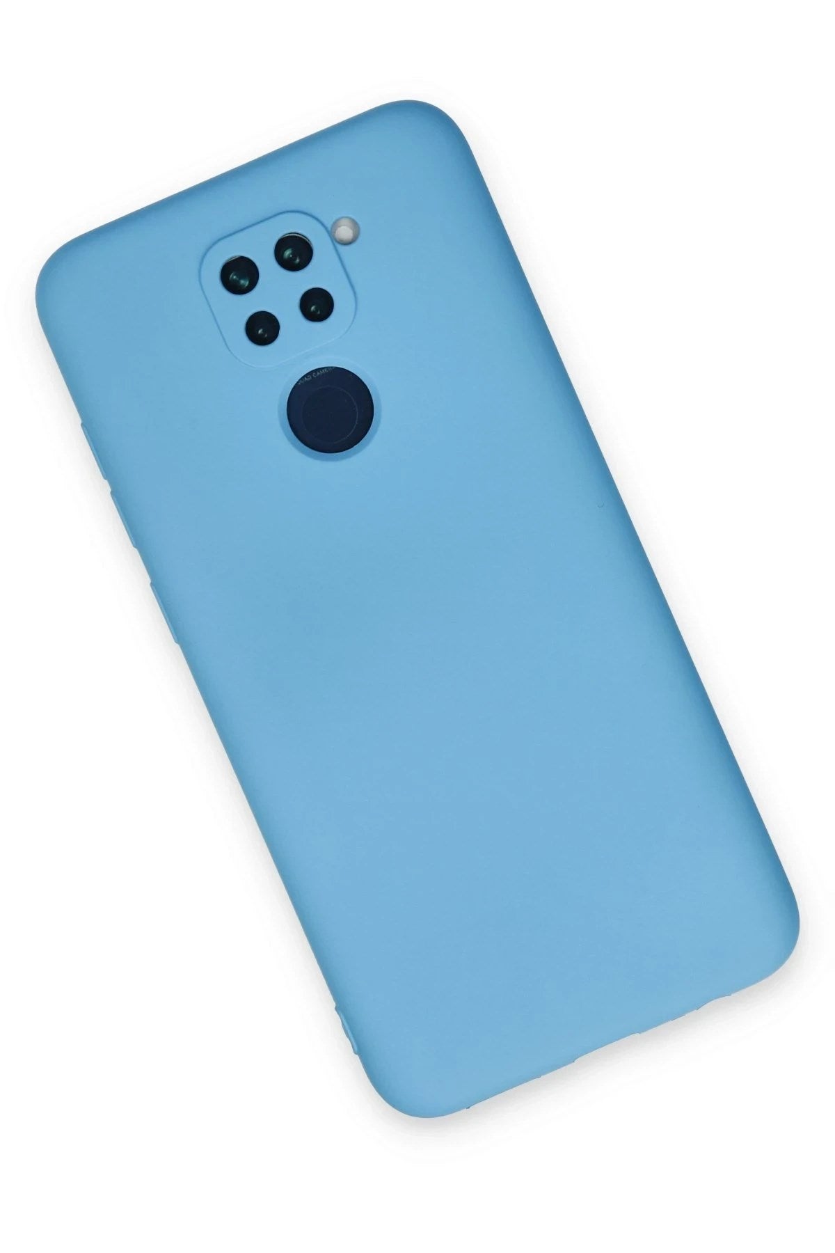Mey İthalat® Redmi Note 9 Kılıf Nano içi Kadife Silikon - Mavi