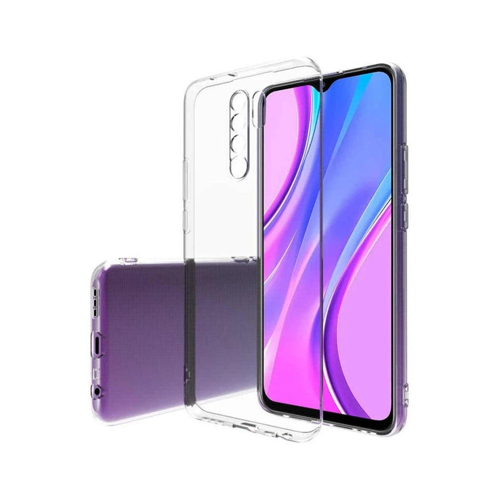 Mey İthalat® Redmi 9 Kılıf Lüx Şeffaf Silikon - Şeffaf