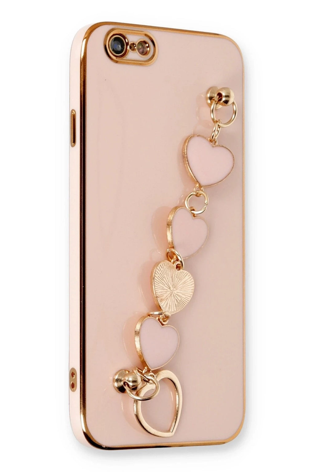 Mey İthalat® iPhone 6 Kılıf Esila Silikon - Pudra