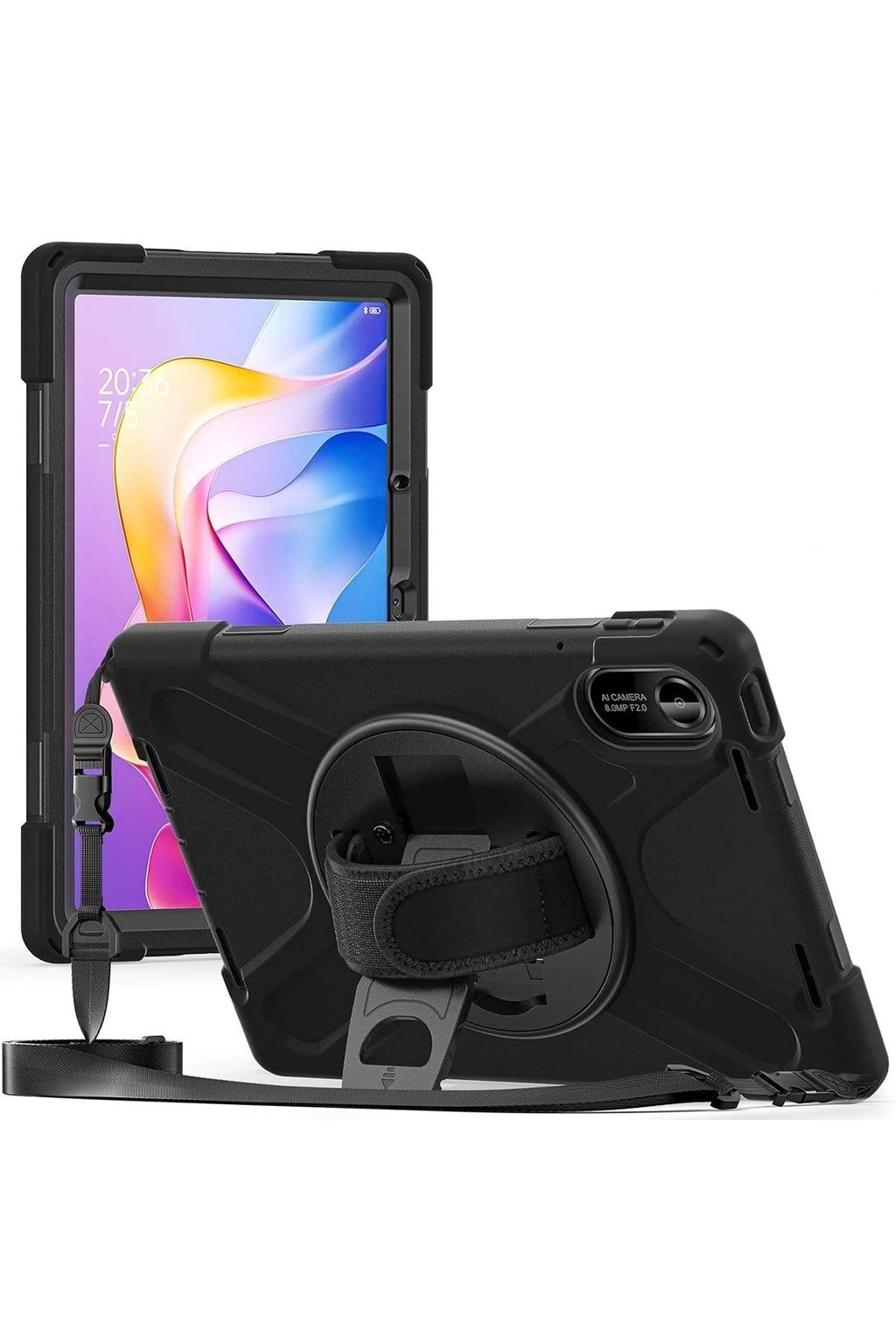 Mey İthalat® Redmi Pad 2 Kılıf Amazing Tablet Kapak - Siyah