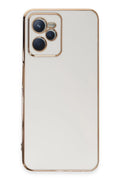 Mey İthalat® Realme C35 Kılıf Volet Silikon - Beyaz