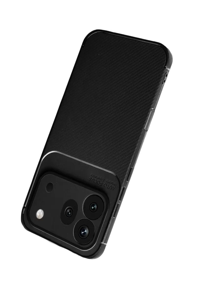 Mey İthalat® Huawei Honor 600 Pro Auto Focus Karbon Kapak - Siyah