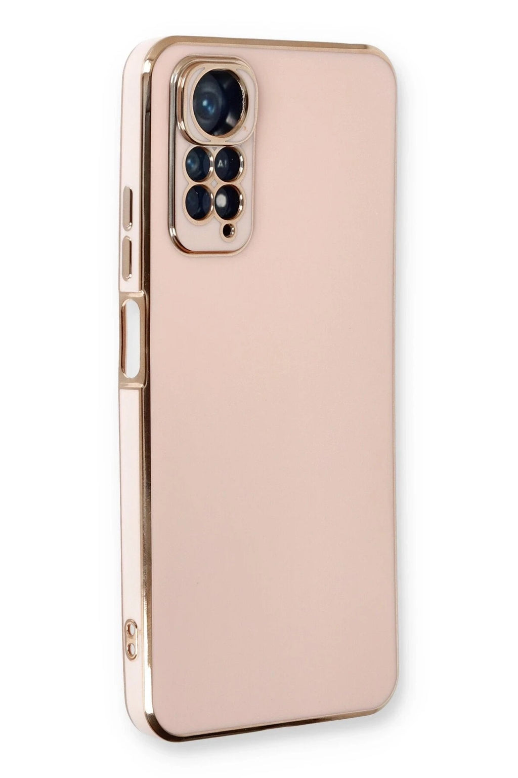 Mey İthalat® Redmi Note 11 Kılıf Volet Silikon - Pembe