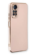 Mey İthalat® Redmi Note 11 Kılıf Volet Silikon - Pembe