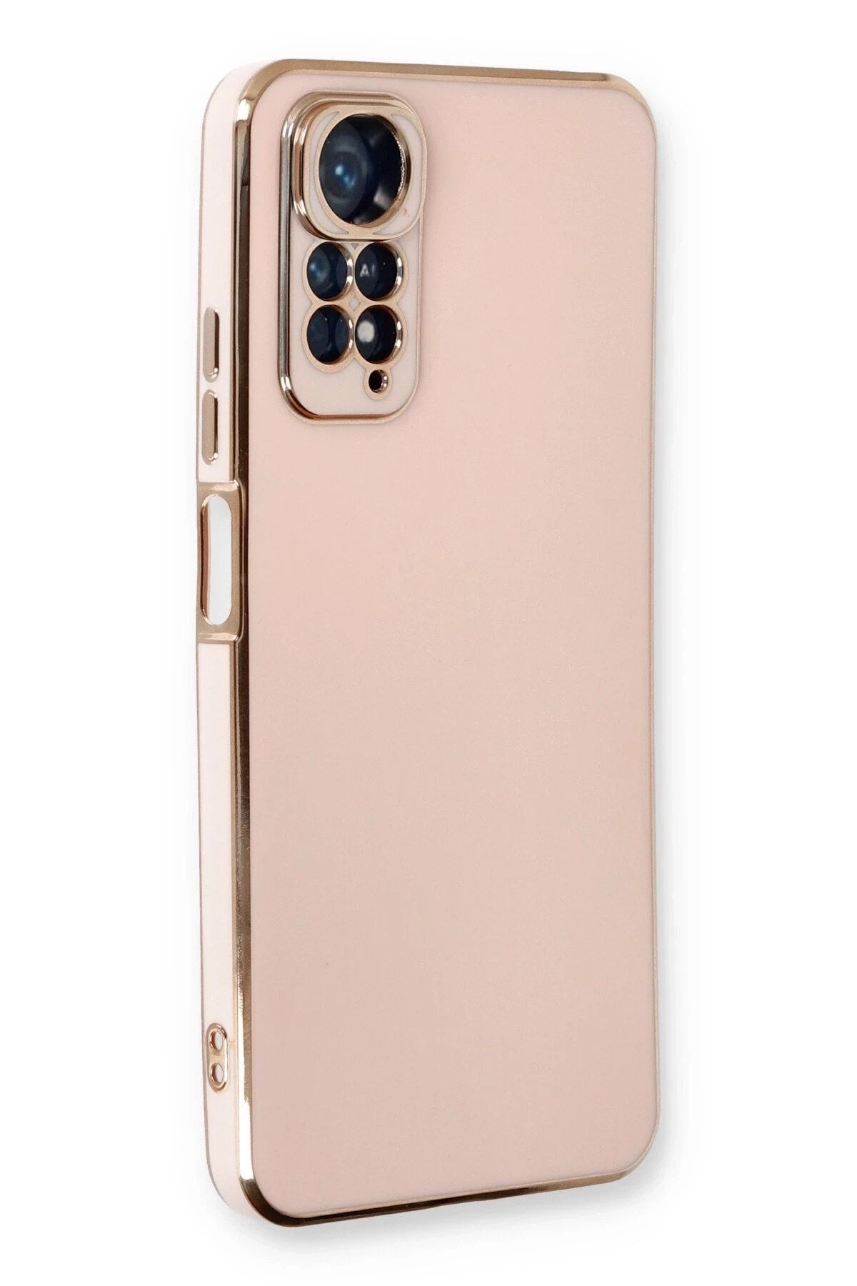 Mey İthalat® Redmi Note 11 Kılıf Volet Silikon - Pembe