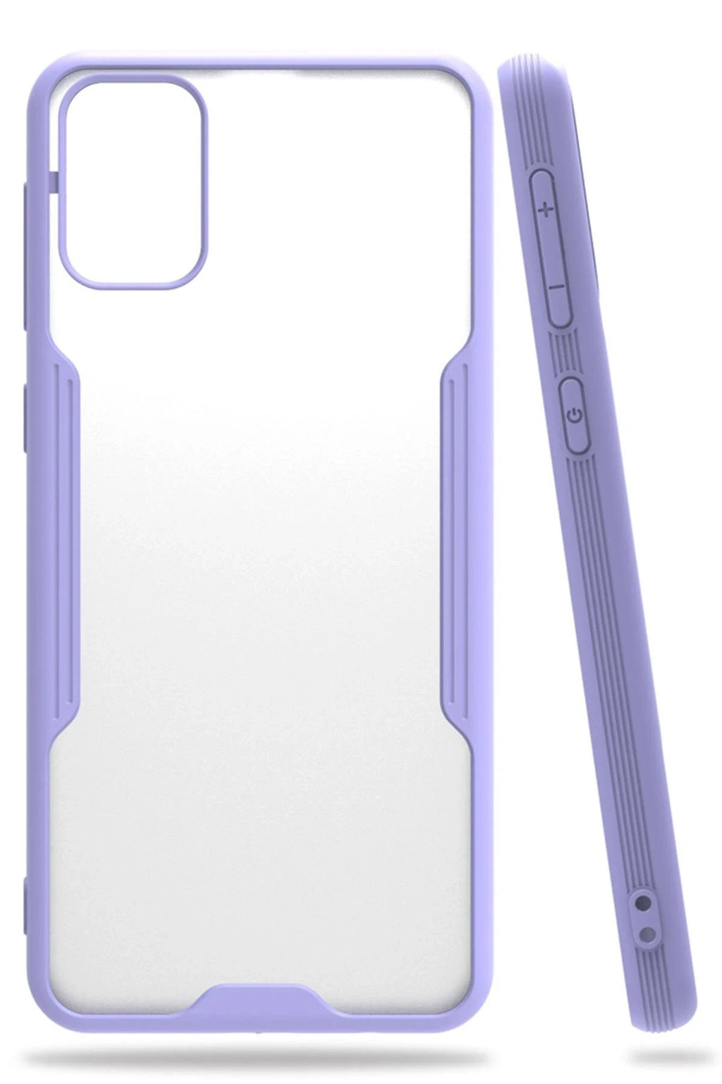 Mey İthalat® Samsung Galaxy M31 Kılıf Platin Silikon - Lila