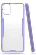 Mey İthalat® Samsung Galaxy M31 Kılıf Platin Silikon - Lila