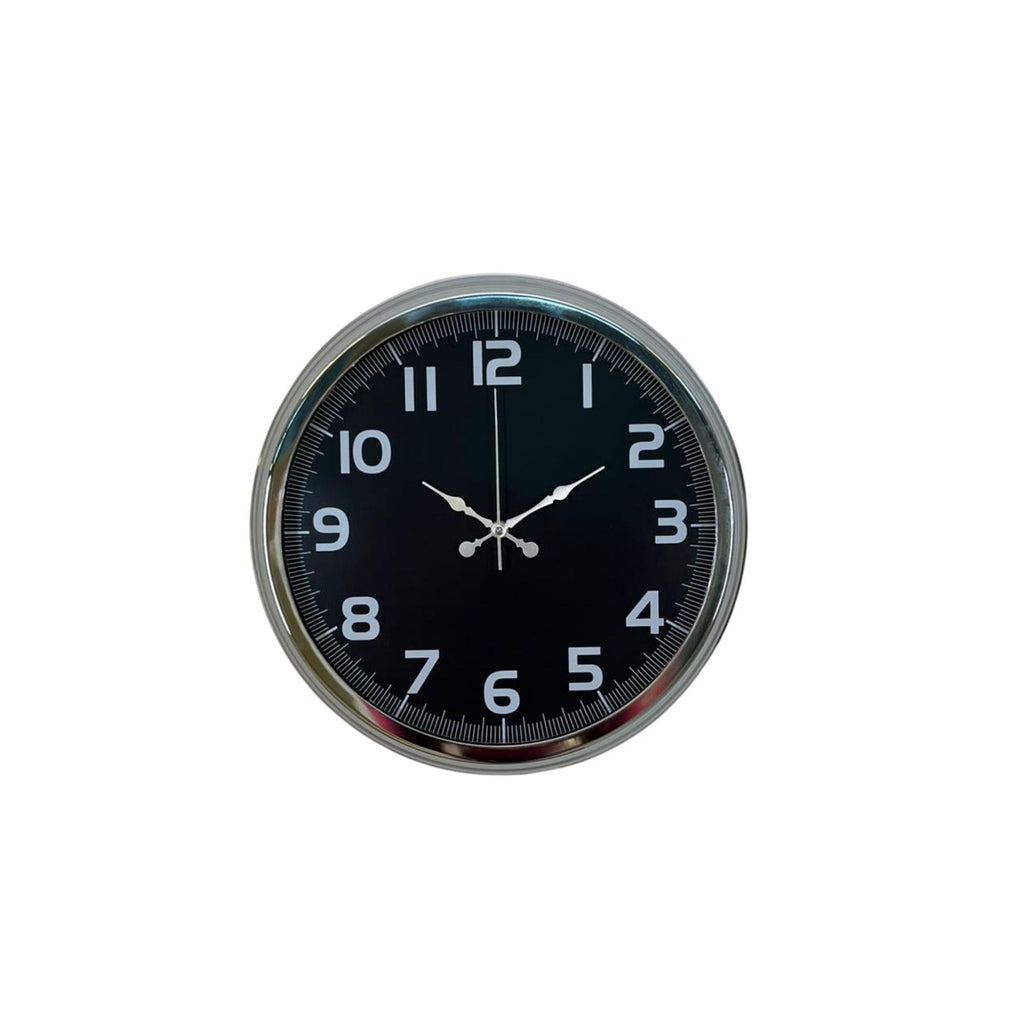 Silver Shadow 40 Cm Metal Duvar Saati